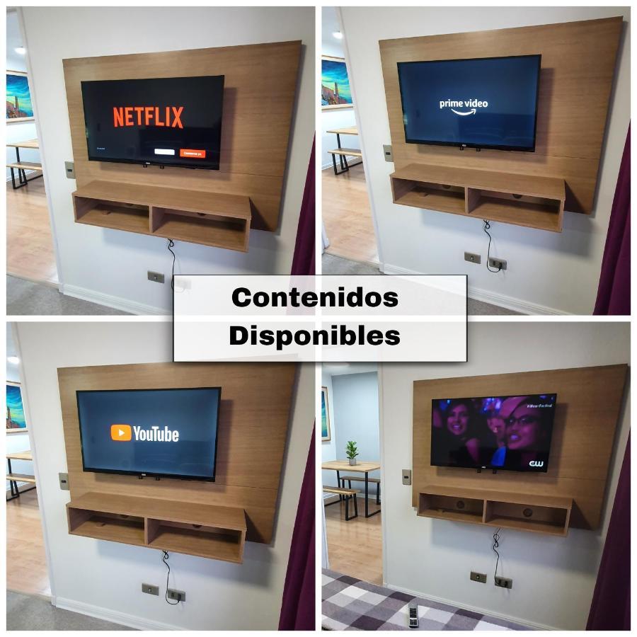 Centrico, Comodo Y Moderno Con Vista Privilegiada Hasta 4Pers Santiago Luaran gambar